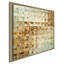 « tile art 4, 2016 bleu beige », reproduction d’impression sur toile encadrée-25624923