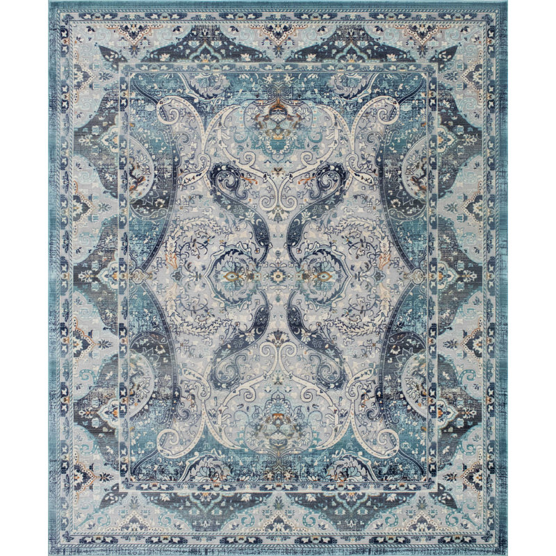 Mosely Oriental Indoor Rug, Rectangle 3' x 5'3"