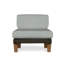 Catalina Outdoor Teak Lounge Chair-502431832-441138983