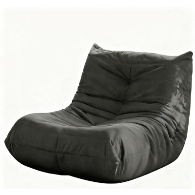 Luxury Accent Chair Button-Tufted Detail Microfiber Comfy Chair Living Room Furniture 1Pc