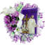 Couronne lumineuse en maille 18 po