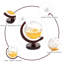 Ensemble de globe de carafe à décanter 1000 ML Whiskey
