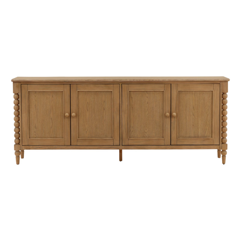 Marcellina Sideboard Whitewash, Natural