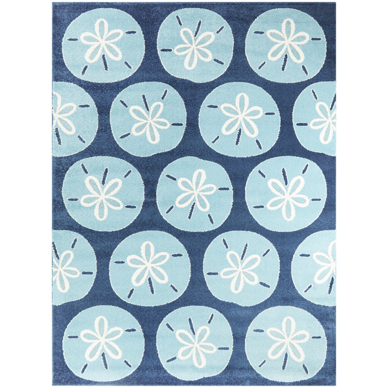 Tapis bleu Westberg, Rectangle 5 pi 3 po x 7 pi