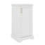 Meuble-lavabo de 16 pouces avec lavabo, meuble-lavabo simple avec tablettes réglables et portes à fermeture en douceur