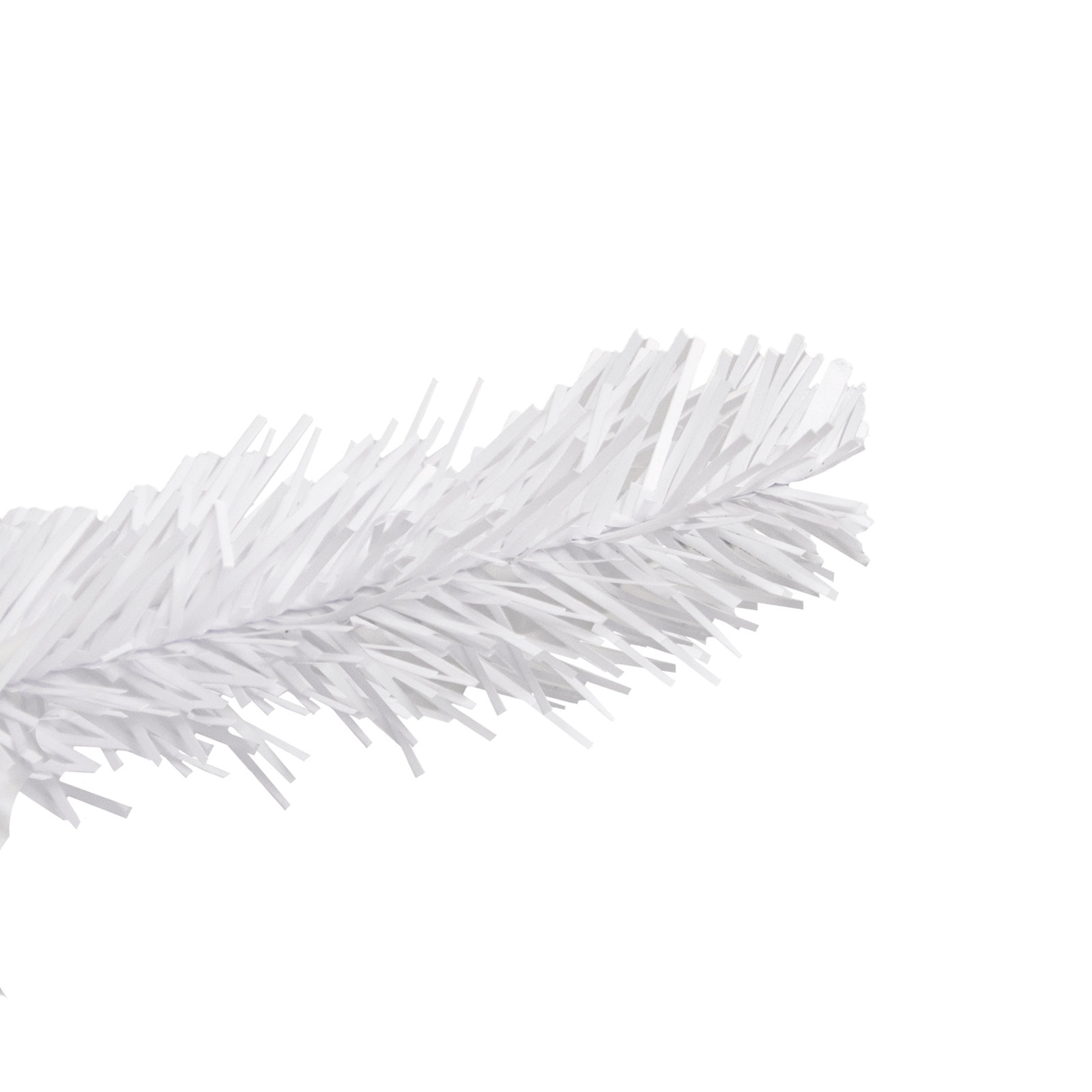 White Pre-Lit Pine Christmas Tree, 7.5' H