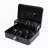 Cashier Box with 2 Keys Multi Money Trays Cantilever Design Coin Compartments Unbreakable Protection