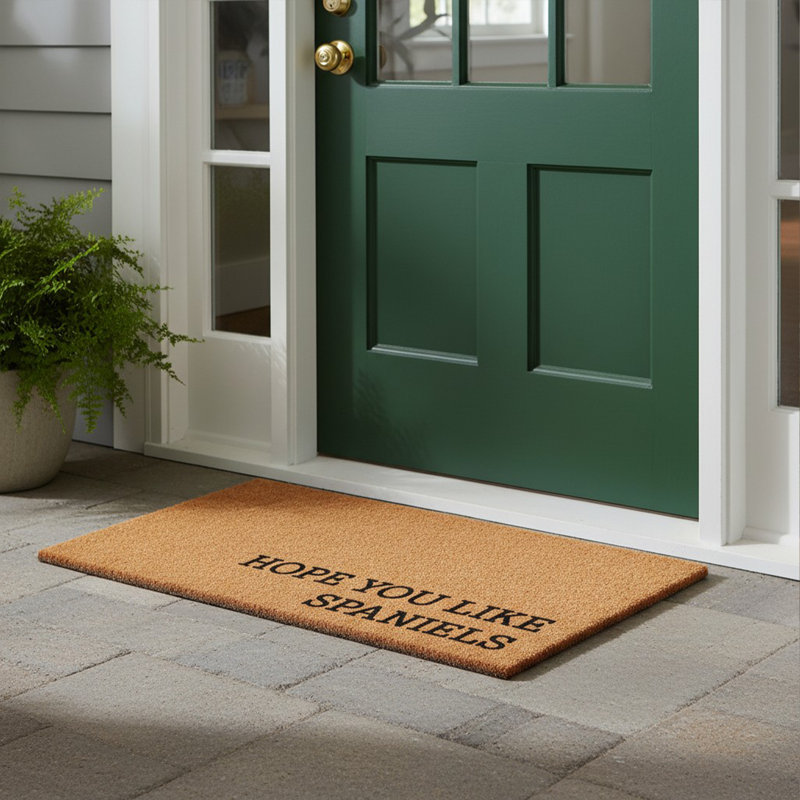 Hope You Like Dobermans Doormat, 17"x29", 17" x 29", Spaniels