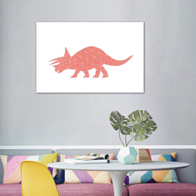 " Geometric Dino Triceratops "