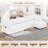 143" L Shaped Cloud Modular Sofa With 1 Ottoman-1353820826