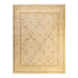 Classic One-of-a-Kind 9' 2" X 12' 1" Hand Knotted Area Rug