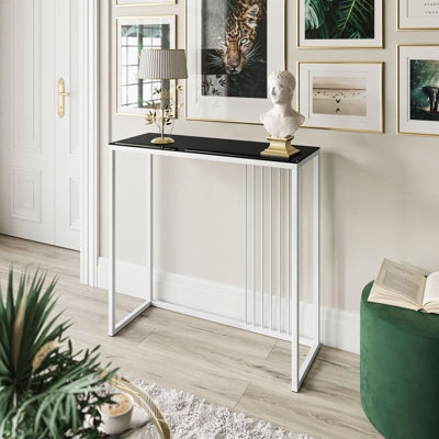 Ridgewood 100cm Glass Top Console Table