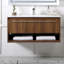 Ensemble de meuble-lavabo mural simple 40 po Kasper-1507883263