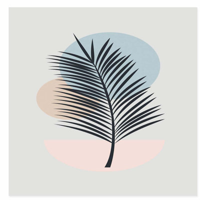 «Botanical Palm Leaf II», reproduction d'art sans cadre