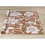 Tapis d'intérieur botanique orange, orange, contemporain et contemporain de 5 pi x 8 pi (5 pi 3 po x 7 pi 7 po) de Branch Branch-534116606