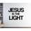 «Jesus Is The Light», panneau mural mural