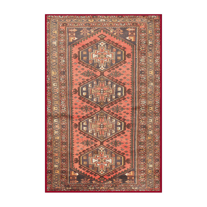 Oriental Indoor Rug, Rectangle 4' x 6'