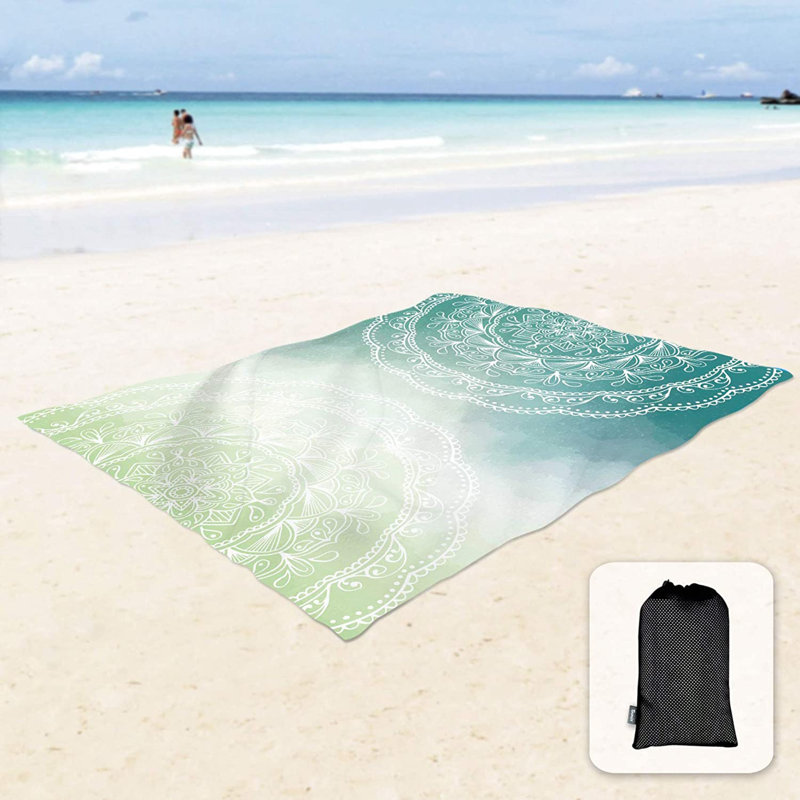 Plain Weave / Muslin Throw Blanket, 72" W x 85" L, Green