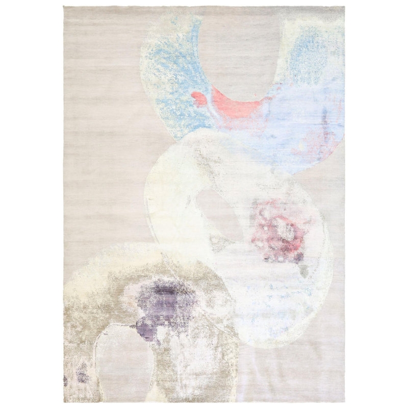 Tapis rectangulaire unique 10 pi x 14 pi 2 po
