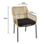 Macalester 4 - Person Solid Wood Patio Dining Set Round Table with Cushions Included-1629542468-1629542471