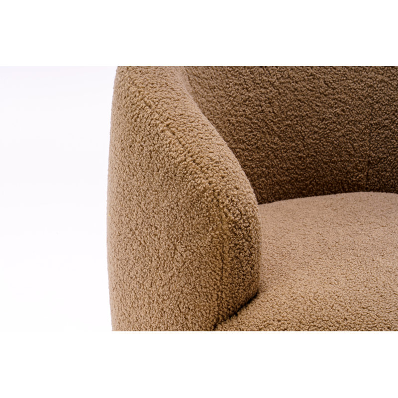 Latitude Run® Fabric Swivel Accent Armchair | Wayfair