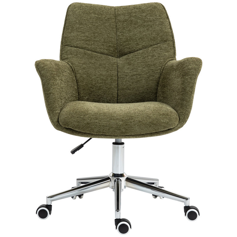 Chaise de bureau Soft Chenille Soft, Vert
