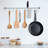 20'' Metal Straight Wall Mounted Pot Rack