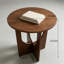 Solid Wood Top End Table-1085632633