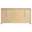 Commode et commode blanches ultrabrillantes
