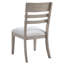 Ensemble de 2 chaises d'appoint en bois Walter