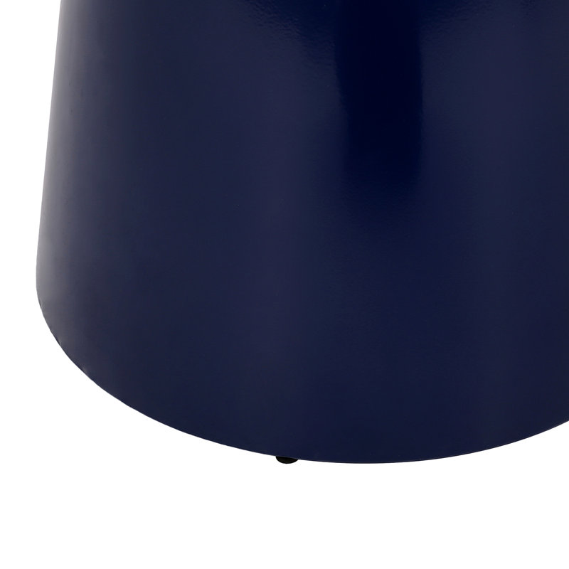 Ensemble de 2 tables d'appoint en fer Serenita, Marine