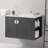 Yudani Bathroom Storage Cabinet,30" Bathroom Vanity with Sink,with two Doors Cabinet Bathroom Vanity Set with Storage Shelf-2038100511