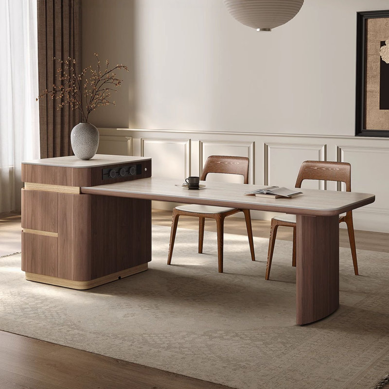 Table de salle à manger de luxe française simple et légère