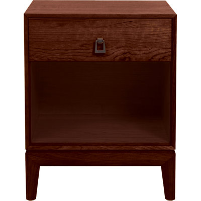 Mansfield 1 - Drawer Solid Wood Nightstand