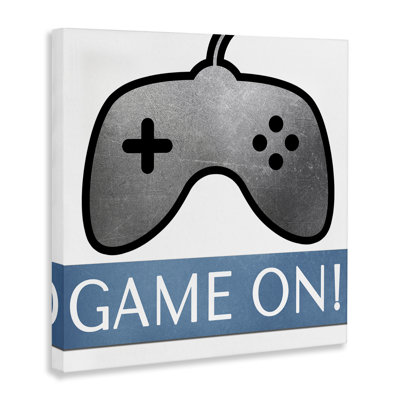 Art sur toile, "Game on contrôleur" par Kim Allen