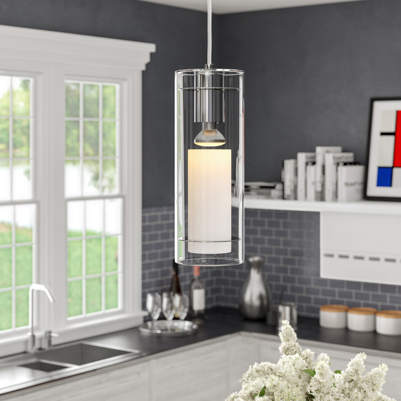 Nyx 1 - Light Polished Chrome Single Pendant