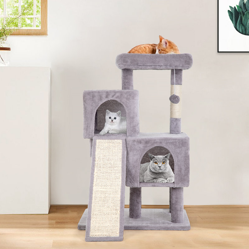 Arbre à chat 36 "Christina-May, Gris clair