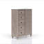 Commode 5 tiroirs finition sable