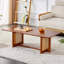 Table basse rectangulaire en bois massif imitation vent de style chinois