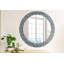 Huldar Glass Flat Wall Mirror