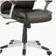 Chaise de bureau pivotante avec accoudoirs