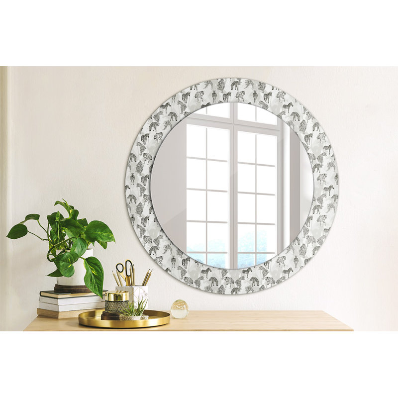 Huldar Glass Flat Wall Mirror
