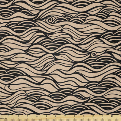 Crapps Swirl Waves Multi-Purpose Fabric