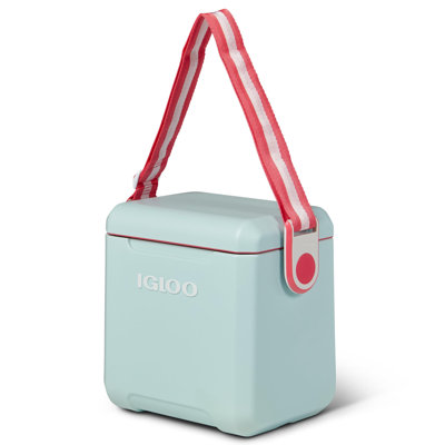 11Qt Strapped Picnic Style Cooler