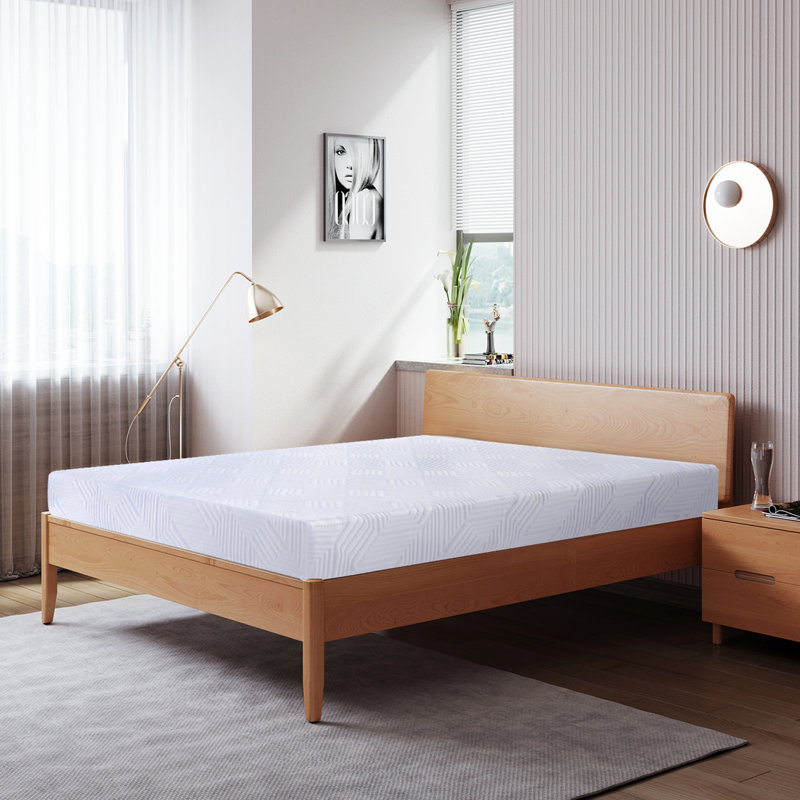 Matelas en mousse viscoélastique gélifiée mi-ferme Alwyn Home, Grand lit, 5"