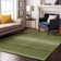 Premium Machine Washable Birchview AMF1033 Striped Rug
