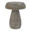 Table d'appoint champignon au look naturel, attrait rétro, résistant aux intempéries, idéal pour les pépinières, diamètre de 13,2 pouces, table d'une hauteur de 20,5 po avec texture semblable au bois, couleur, aspect, aucun assemblage requis, plateau de table de diamètre,