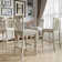 Slatted Back Counter Height Chair