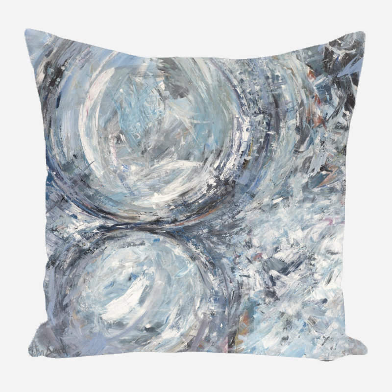 Linen Square Pillow Cover & Insert, 23" x 23"