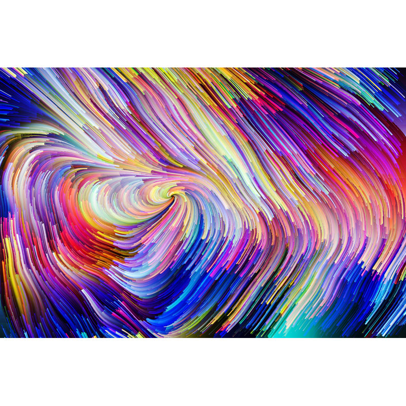 «Dreams chromatiques», impression sur toile tendue, H 24 po x l 36 po x P 1,5 po
